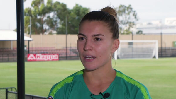 One on one: Steph Catley