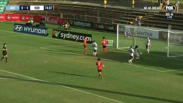 Five goals for Korea