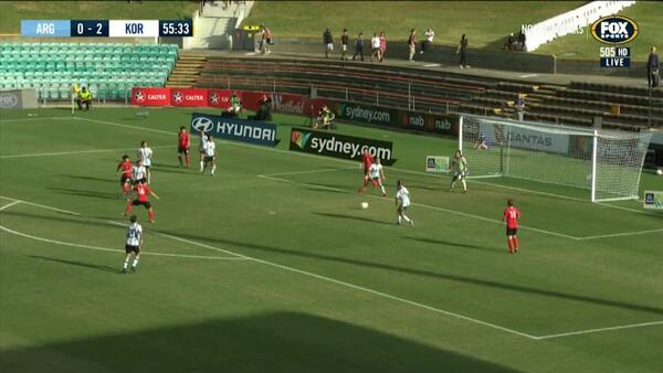 Third goal's a charm for Korea