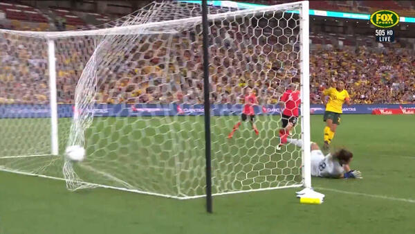 Korea level with world class free kick