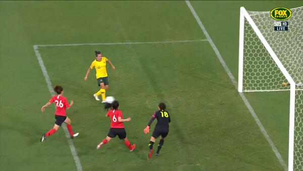 Lisa De Vanna scored Matildas' second