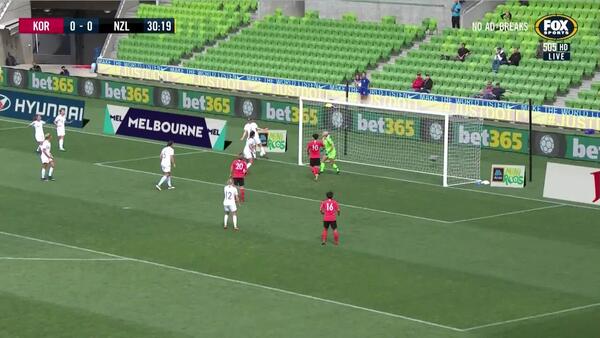 Korea go close against New Zealand