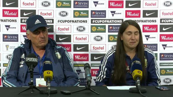 Press Conference: Carlos Borrello – Argentina