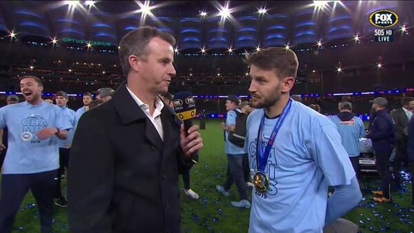 Grand Final post-match interview: Milos Ninkovic