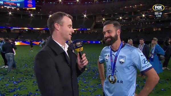 Grand Final post-match interview: Alex Brosque