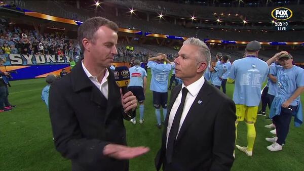 Grand Final post-match interview: Steve Corica