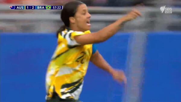 Full-time highlights: Australia v Brazil