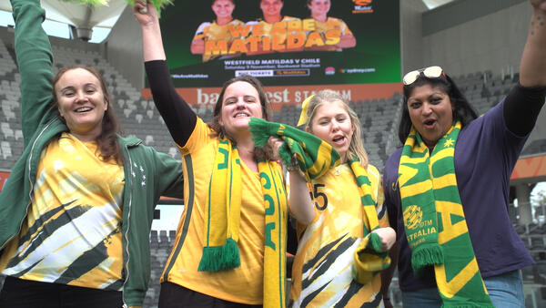 Matildas v Chile announcement: Get the mad Tildas vibe happening in Parramatta!