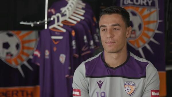 Chris Ikonomidis on winning Harry Kewell Medal