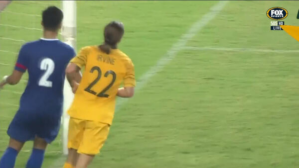 GOAL: Jackson Irvine gets in on the act to make it three