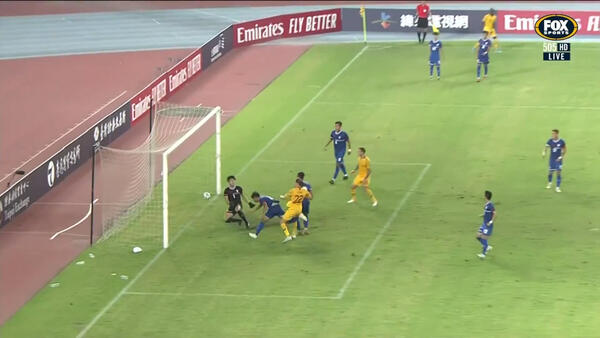 GOAL: Irvine joins Taggart in the 'Brace Club'