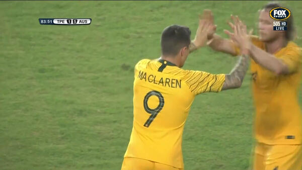 GOAL: Maclaren grabs one to make it six