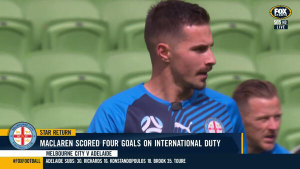 Maclaren on his red hot form, while banging goals in his warmup | INTERVIEW | Hyundai A-League 