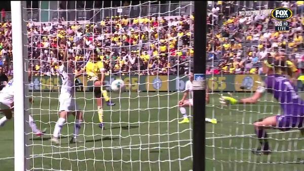 GOAL: Kerr - Matildas waste no time in scoring