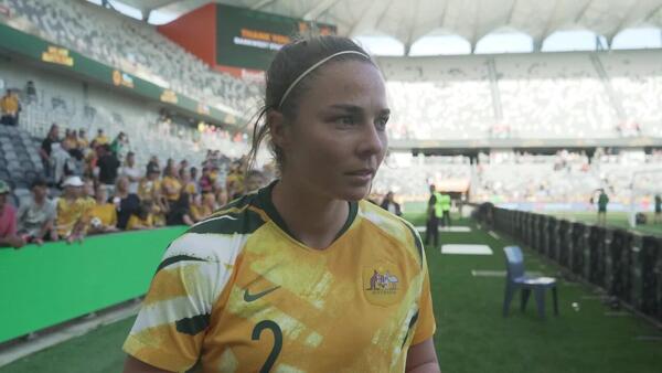 Jenna McCormick: Matildas debut an emotional experience