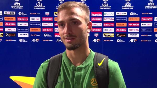 Piscopo: I dedicate the goal to the victims back home | Interview | AFC U-23 Championship