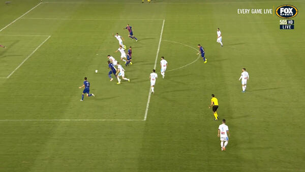 CHANCE: Arroyo - The Panamanian almost equalises