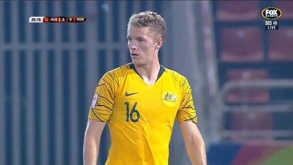 CHANCE: Buhagiar - Olyroos fail to convert in Korean goalmouth