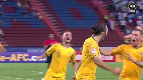 GOAL: D'Agostino - Olyroos lead with some individual brilliance