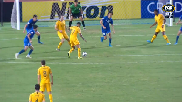 CHANCE: Baccus - Midfielder tests out Nematov