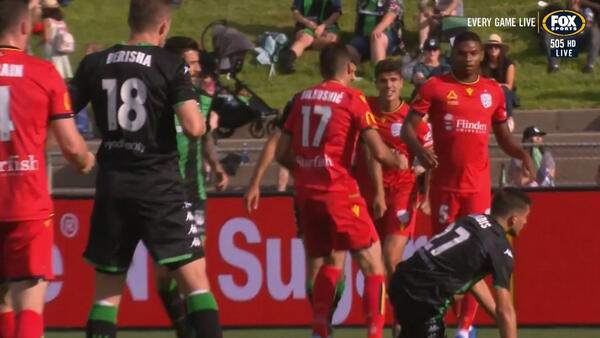 GOAL: Mileusnic - Reds open their account