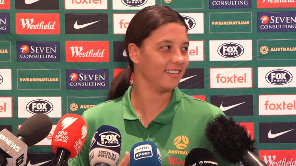 Sam Kerr press conference - pre Tokyo 2020 qualifiers