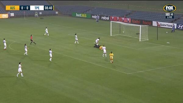 GOAL: Foord - Matildas strike early
