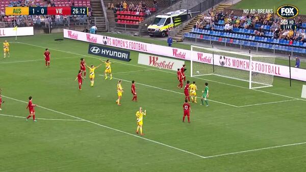GOAL: Logarzo - Matildas make it two inside half an hour