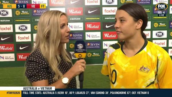 Kerr: We planned today well | Interview | Tokyo 2020 Qualifiers