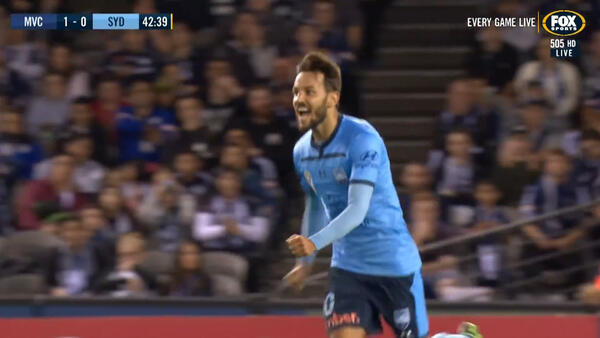 GOAL: Ninkovic - Sky Blues equalise before the half