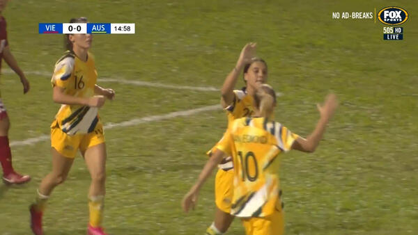 GOAL: Kerr - Australia take the lead in Vietnam