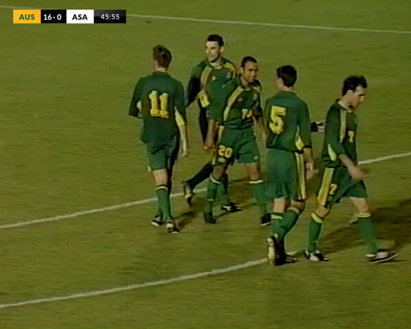 Archie Thompson's world record 13-goal haul v American Samoa in 2001