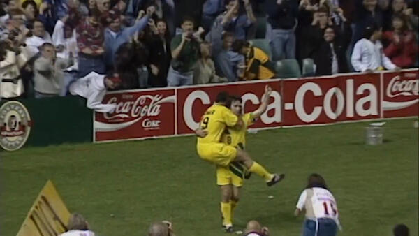 Vidmar brothers' highlights combining v Argentina in FIFA World Cup 1994 play-off