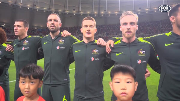 Brandon O'Neill reflects on 'unbelievable' Socceroos debut