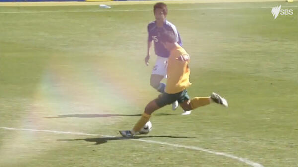 Tim Cahill gives Socceroos the lead over Japan at FIFA World Cup 2006
