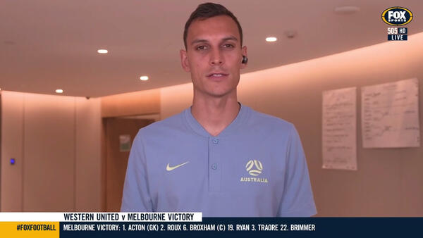 Trent Sainsbury's live cross with Fox Sports Football | Interview | Socceroos