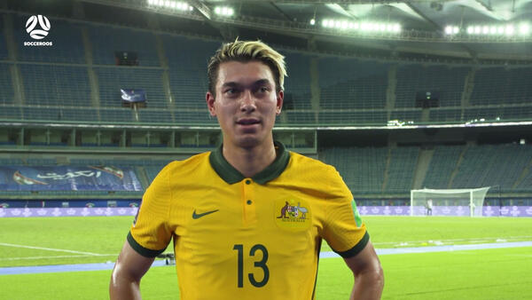 Kenny Dougall reflects on 'special' Socceroos debut | Interview | Australia v Kuwait