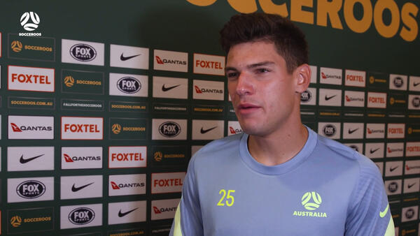 Fran Karacic reflects on 'dream' Socceroos debut come true | Interview | Australia v Kuwait