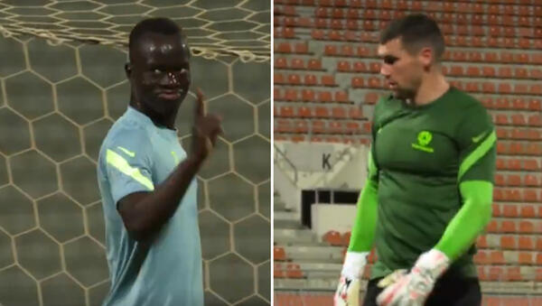 The Socceroos' banter-filled shooting competition