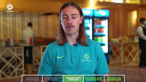 Jackson Irvine chats to the Socceroos Insider ahead of Chinese Taipei match | Interview
