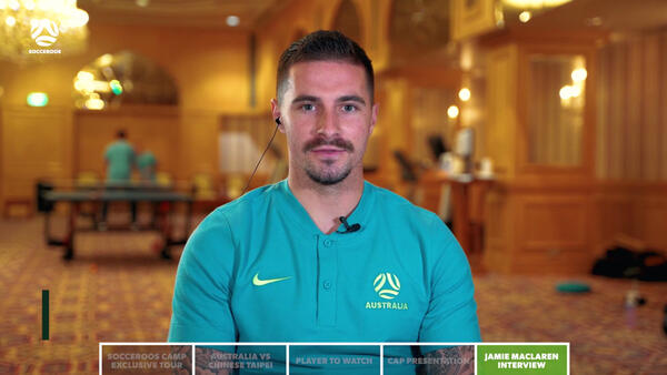 Jamie Maclaren chats to Socceroos Insider ahead of Chinese Taipei match | Interview