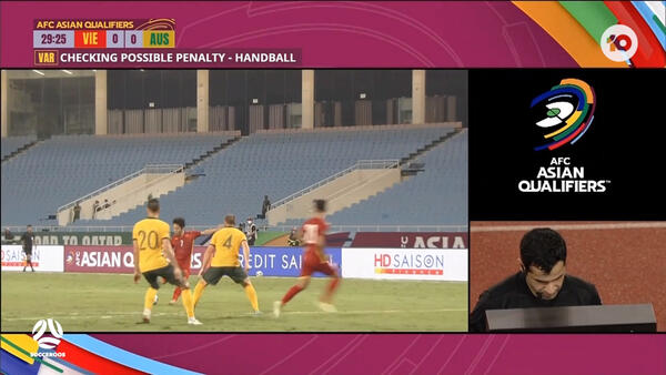 VAR: Grant -  'Heart in mouth' moment for the fullback