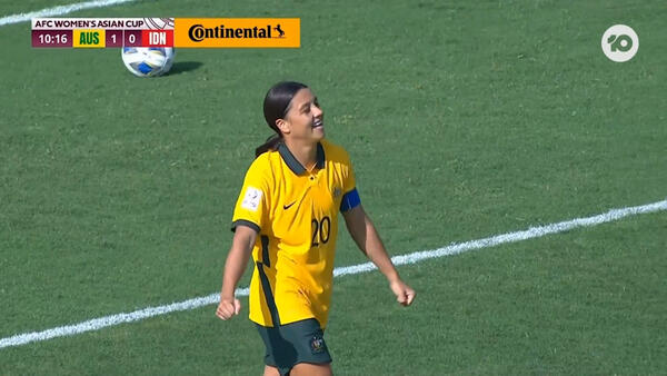 GOALS: Kerr - The striker writes herself in the history books
