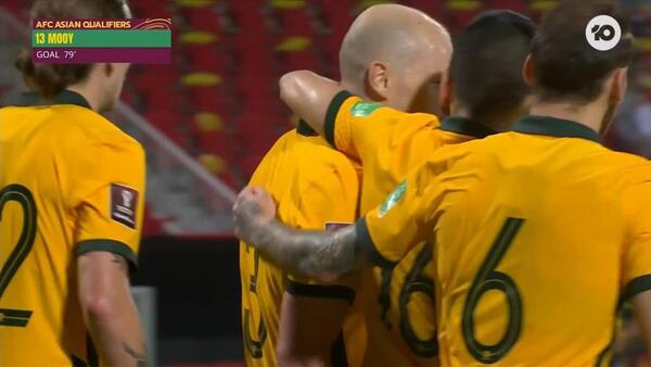 GOAL: Mooy - Australia find the second with ten minutes remaining