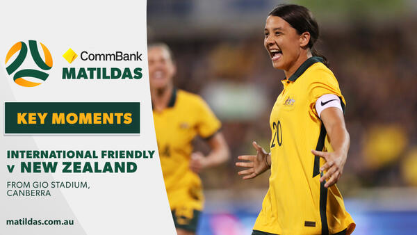 CommBank Matildas v New Zealand | Key Moments | International Friendly - Canberra