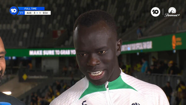 Awer Mabil: I took some shooting tips from Nestory 