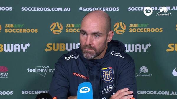 Félix Sánchez | Press Conference | Australia vs Ecuador
