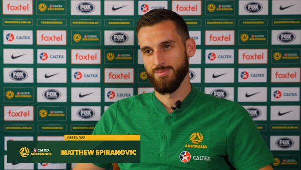 Matthew Spiranovic drawing from the Golden Generation