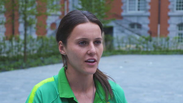 Hayley Raso: The Matildas have arrived in France 