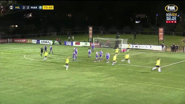 Free kick stunner in FFA Cup